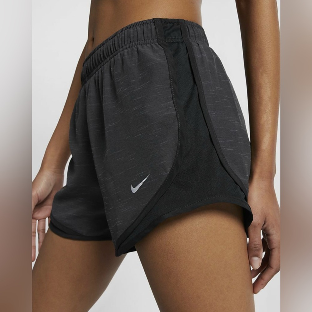 Nike Gray Athletic Shorts Lightweight Performance Design - DRI-FIT